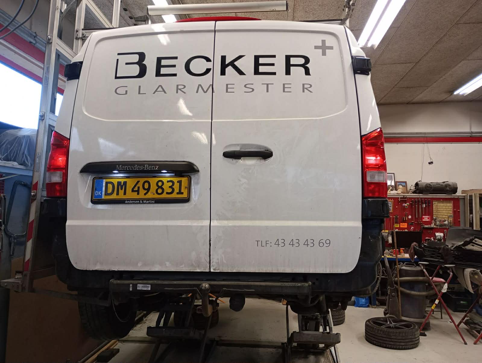 Hansen El-service flådeindpakning