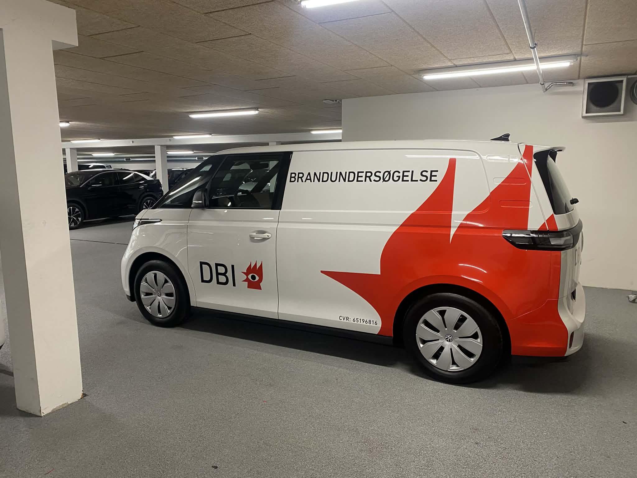 Brandundersøgelse  folieindpakning