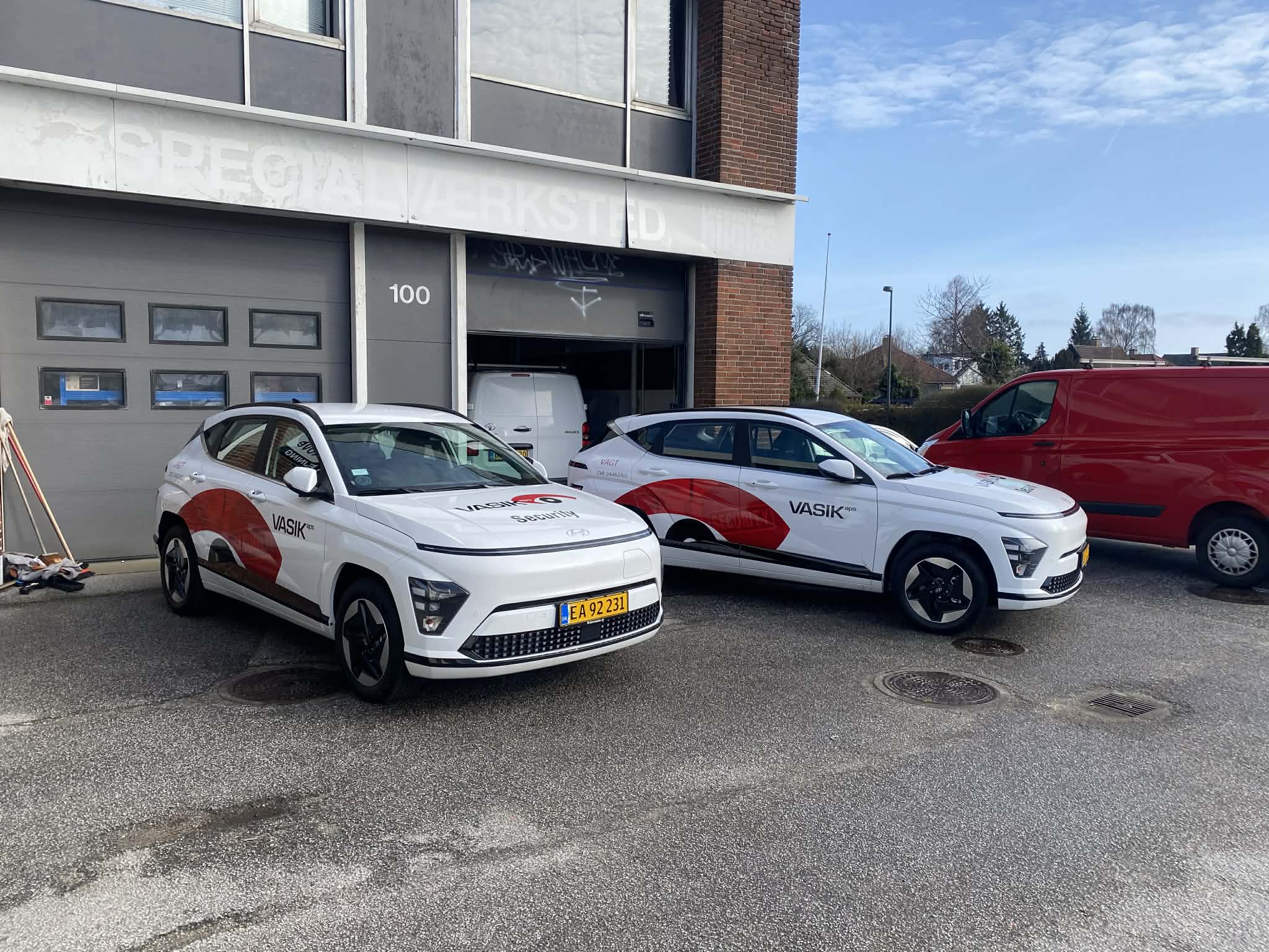 Folieindpakning firmabil